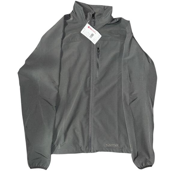 Marmot Men's XL Tempo Softshell Jacket Cinder Gray NWT Free Shipping - Picture 2 of 7